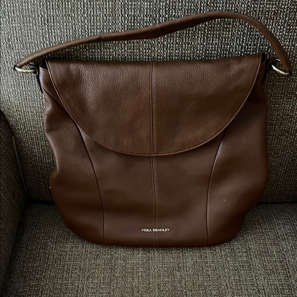 Vera Bradley Brown Leather Shoulder Bag Collection